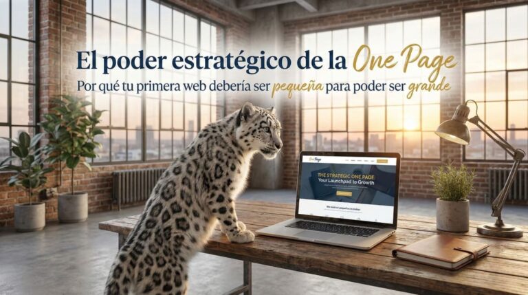 El método inteligente: Por qué tu primera web debería ser pequeña para poder ser grande